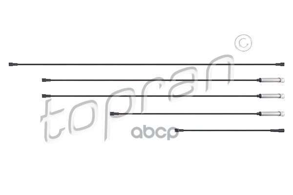 Комплект Проводов Зажигания (Замена Для Hp-202512586) topran арт. 202512001