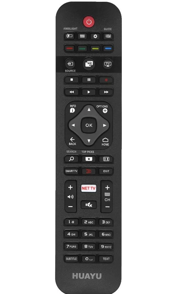 

Пульт ДУ Huayu HRM1521 Black, Черный, HRM1521