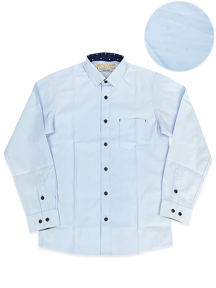 Рубашка детская Tsarevich Frant 2A, голубой, 146