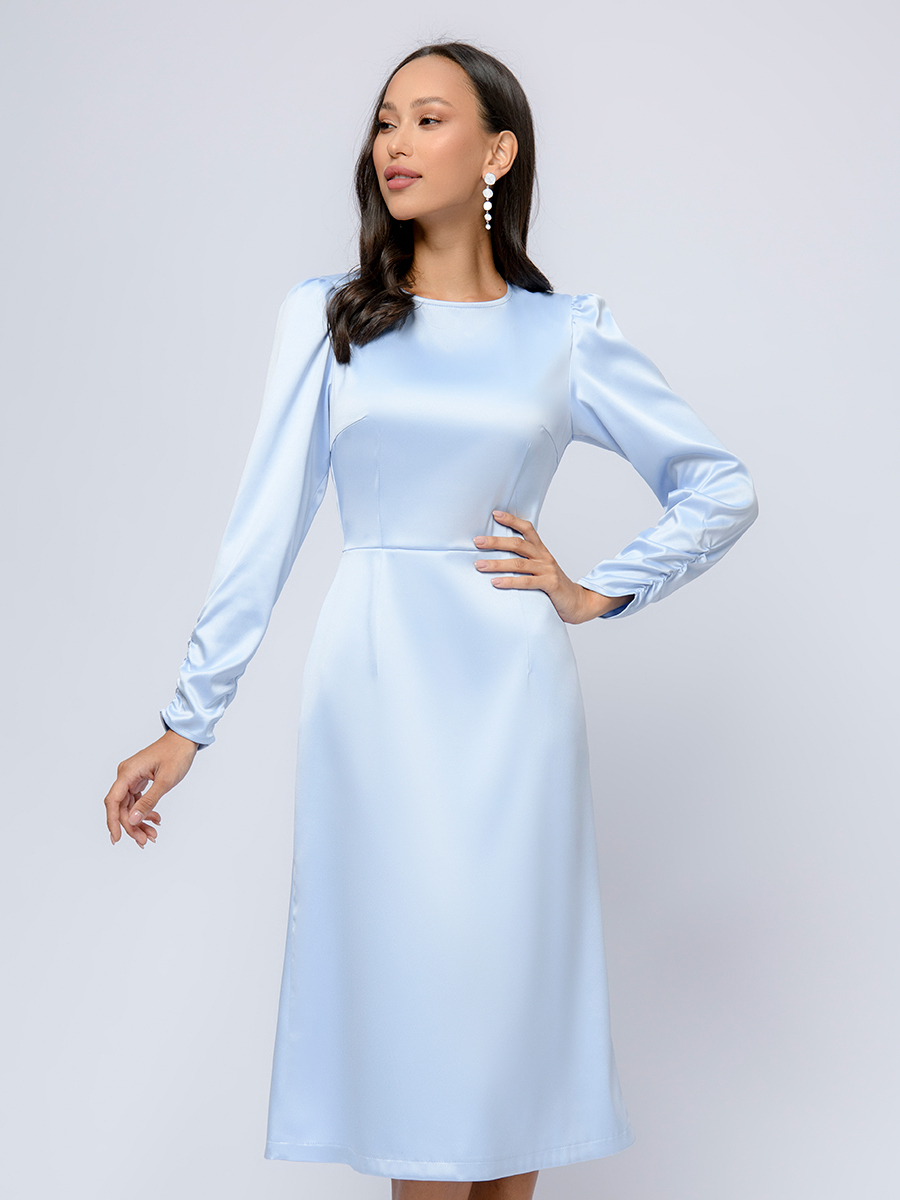 

Платье женское 1001dress 0102381LB синее 48, Синий, 0102381LB