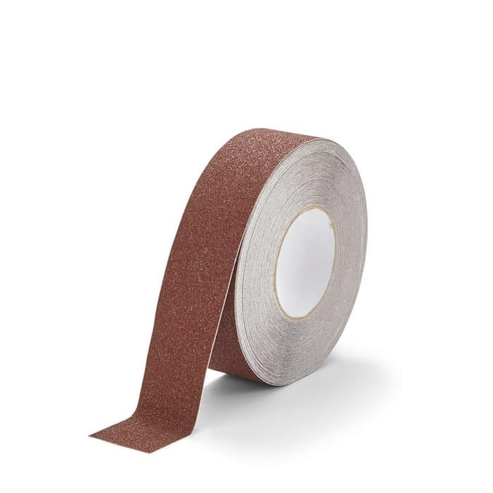 

Противоскользящая лента, крупная зернистость 60 grit, 50мм х 18.3м, коричневый, SAFETYSTEP