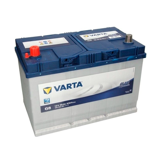 

Аккумулятор VARTA Blue Dynamic 95 А/ч 595405 G8 306x173x225 EN830 высокий