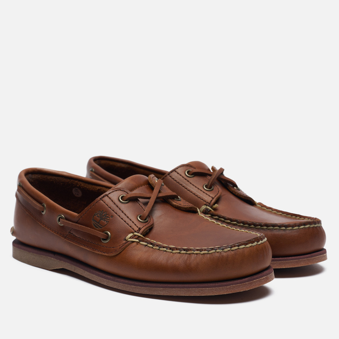 

Топсайдеры мужские Timberland 2-Eye Classic коричневые 44.5 EU, 2-Eye Classic