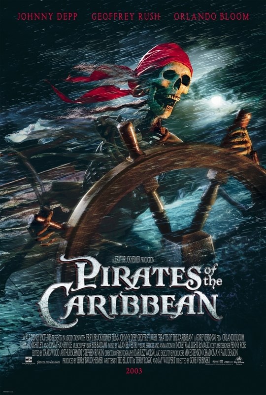 

Постер к фильму "Пираты Карибского моря: Проклятие Черной жемчужины" (Pirates of the Carib