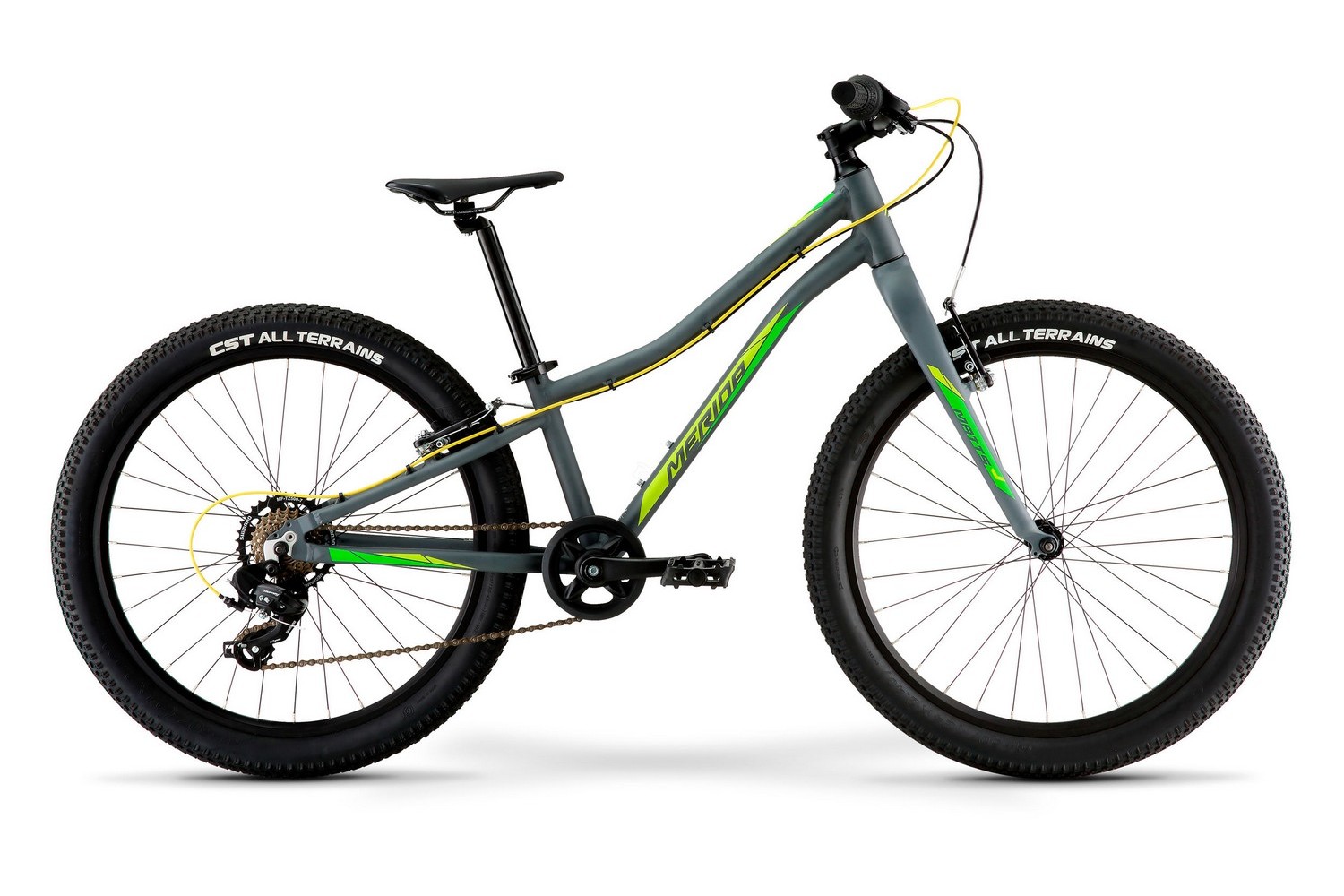 фото Подростковый велосипед merida велосипед подростковые matts j.24+ eco, год 2022 , цвет сере