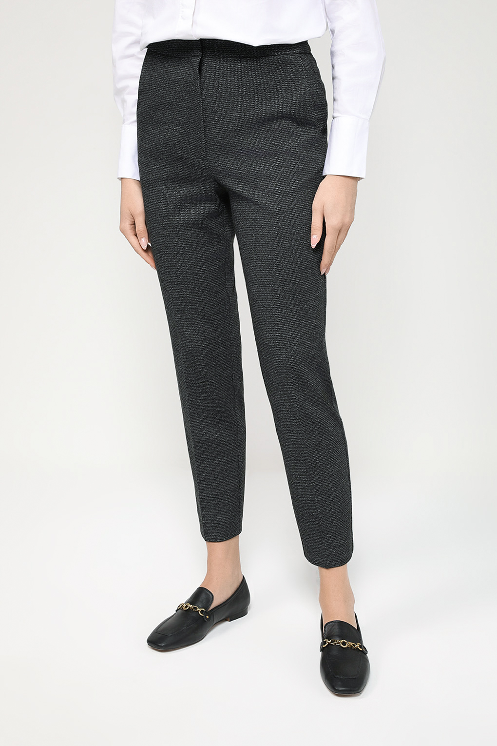 

Брюки женские Esprit Casual 993EE1B366 серые 44, Серый, 993EE1B366