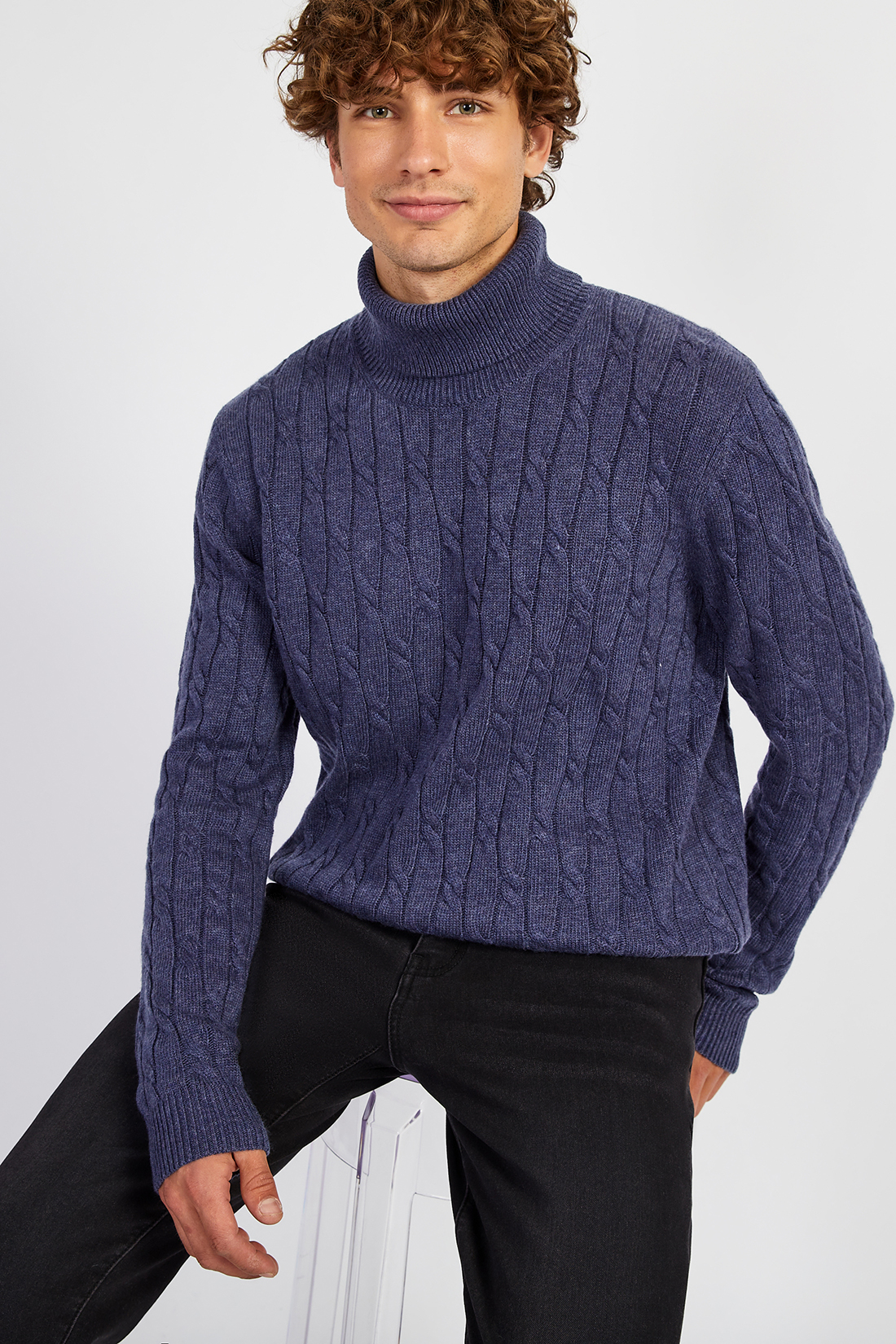 

Свитер мужской Baon B6322511 синий 2XL, B6322511