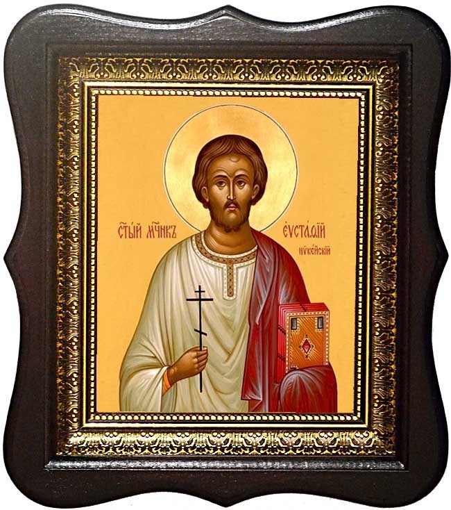 

Евстафий Никейский Святой мученик. Икона на холсте.