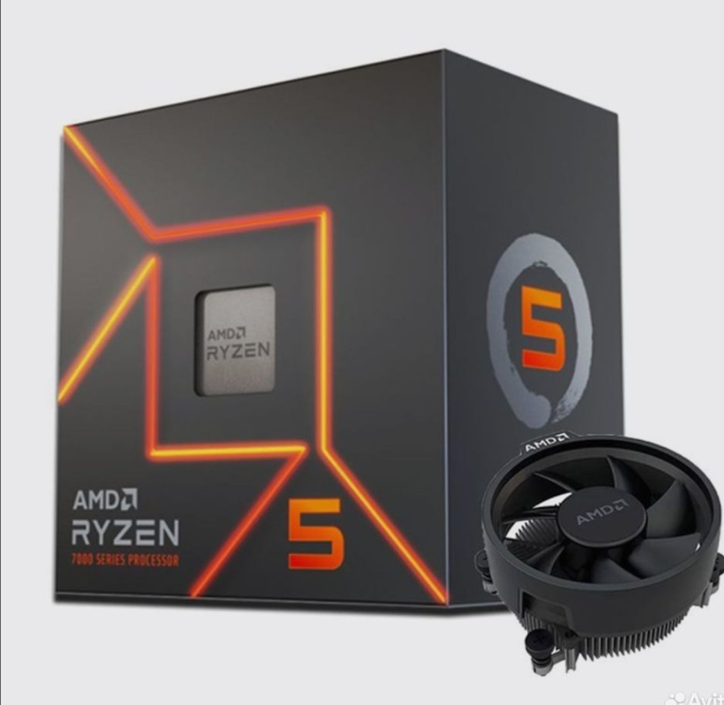 

Процессор AMD Ryzen 5 7500F AM5 Box, Ryzen 5 7500F