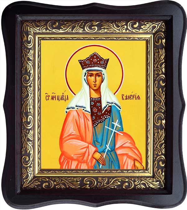 

Валерия Римская, мученица, царица. Икона на холсте.