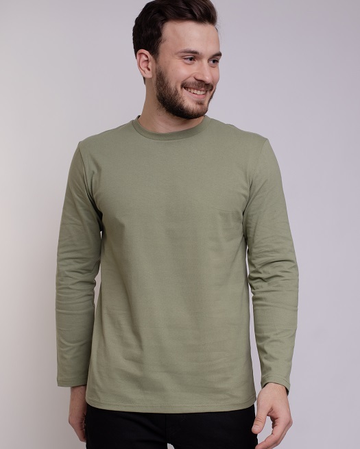 

Лонгслив унисекс Uzcotton UZ-M-L зеленый 3XL, UZ-M-L
