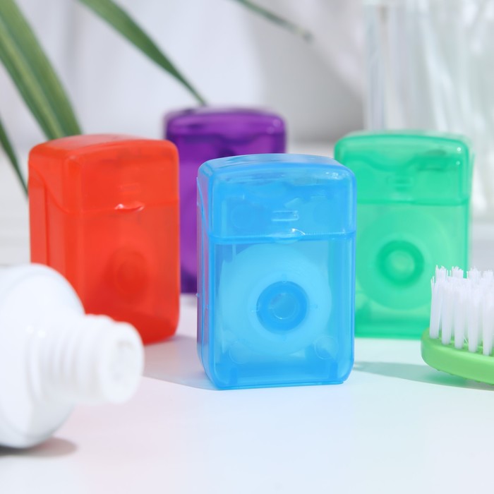 

Зубная нить PUREDENT, 15 м, мята, микс, 1 шт.