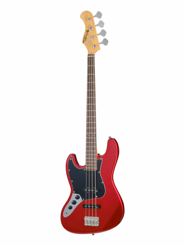 JB80LHRA Бас-гитара леворукая, красная, Prodipe JMFJB80LHRACAR