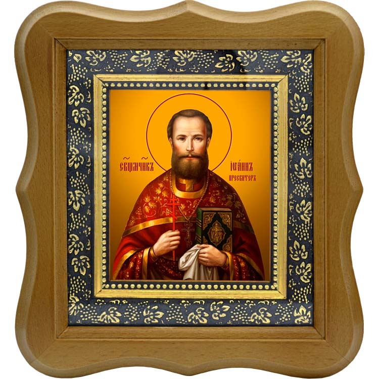 

Иоанн Могилевский священномученик. Икона на холсте.