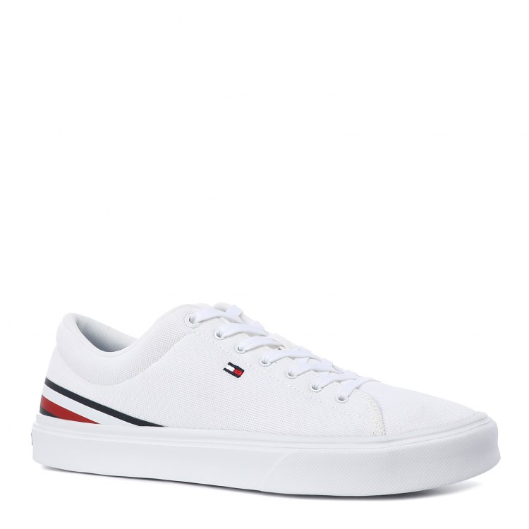

Кеды мужские Tommy Hilfiger FM0FM03612_2584061 белые 43 EU, FM0FM03612_2584061