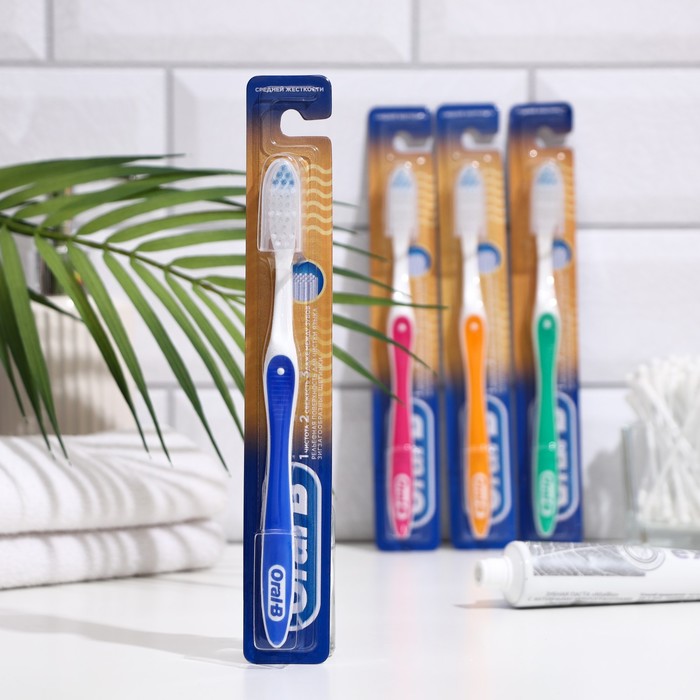 

Зубная щетка Oral-B " 1-2-3" микс