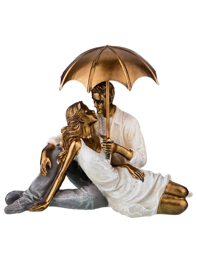 

Статуэтка Lefard Влюбленные 18x11x15 см 162-512, Бронзовый