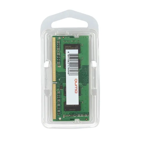 Оперативная память QUMO (QUM4S-8G3200P22), DDR4 1x8Gb, 3200MHz