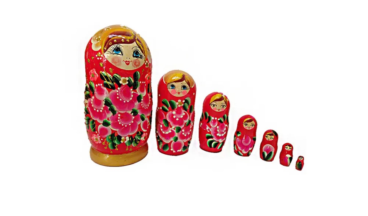 

Матрешка RNToys 7 в 1 расп.гуашь Д-281