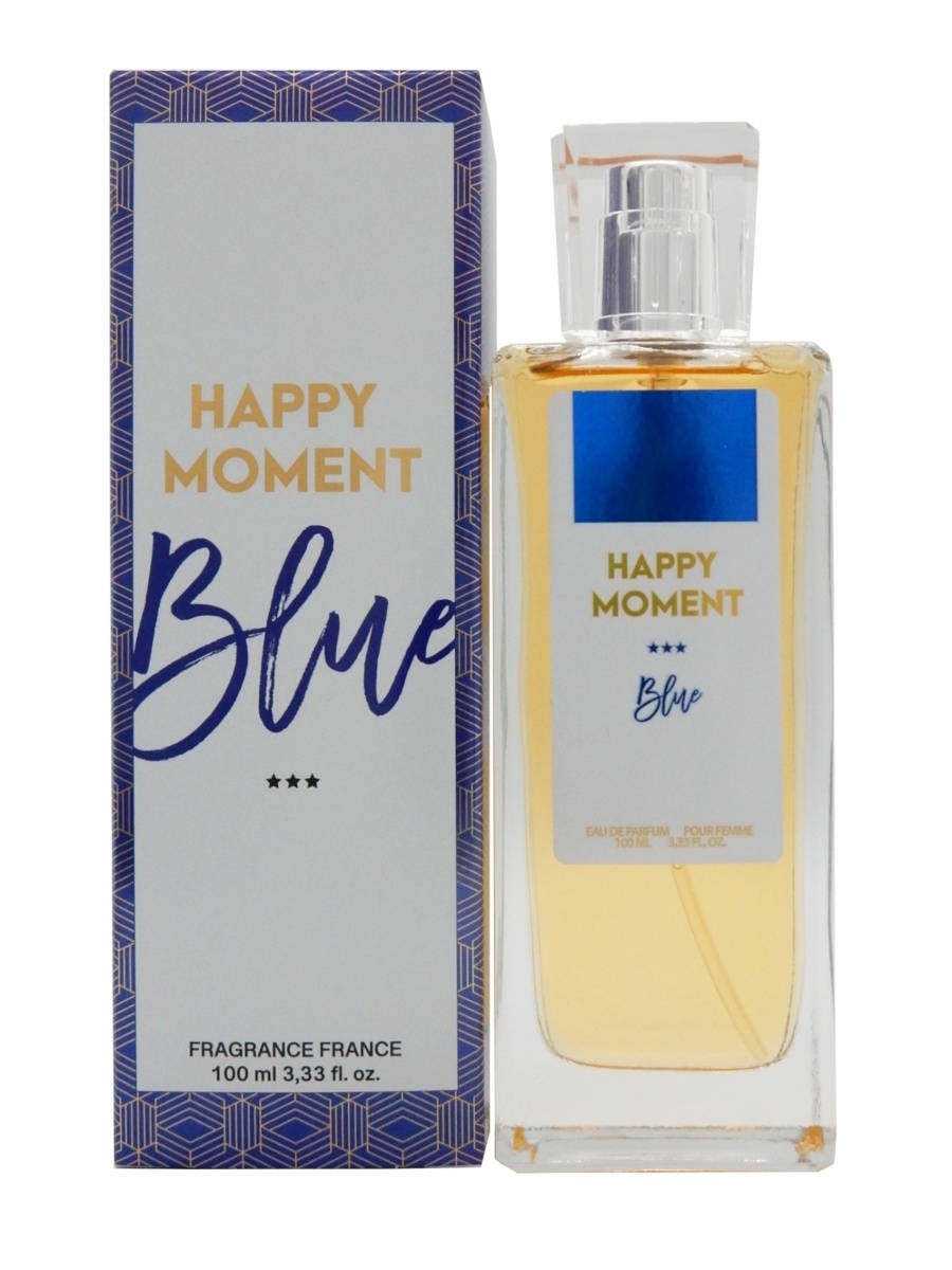 Туалетная вода женская KPK parfum Happy Moment Blue 100 мл la fann dark blue parfum intense 15