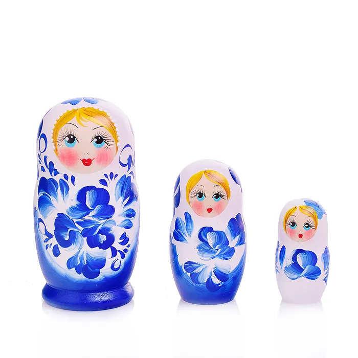 

Матрешка RNToys Гжель 3 в 1 Д-748