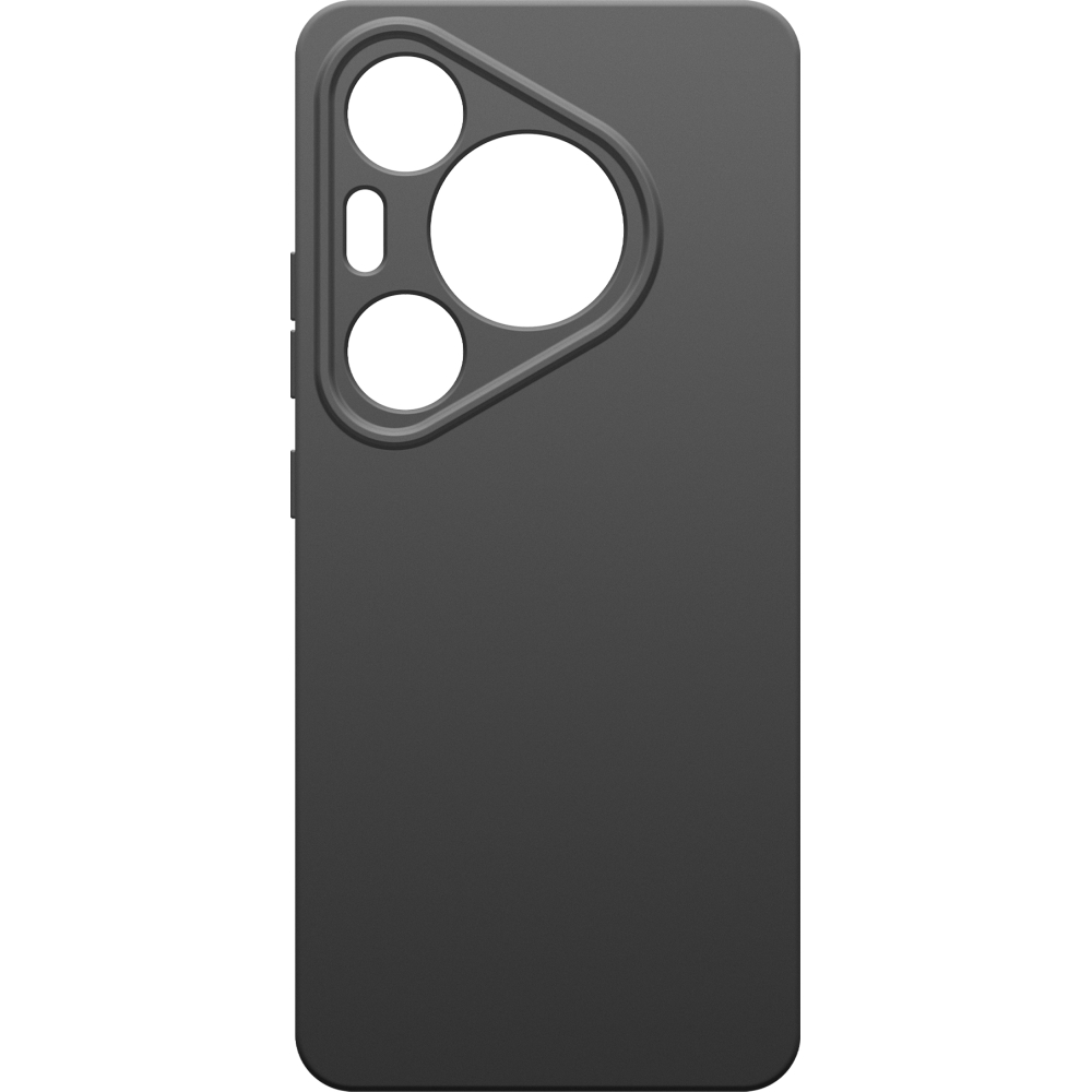 

Клип-кейс BoraSCO Silicone Case для Huawei Pura 70, Черный, чехол