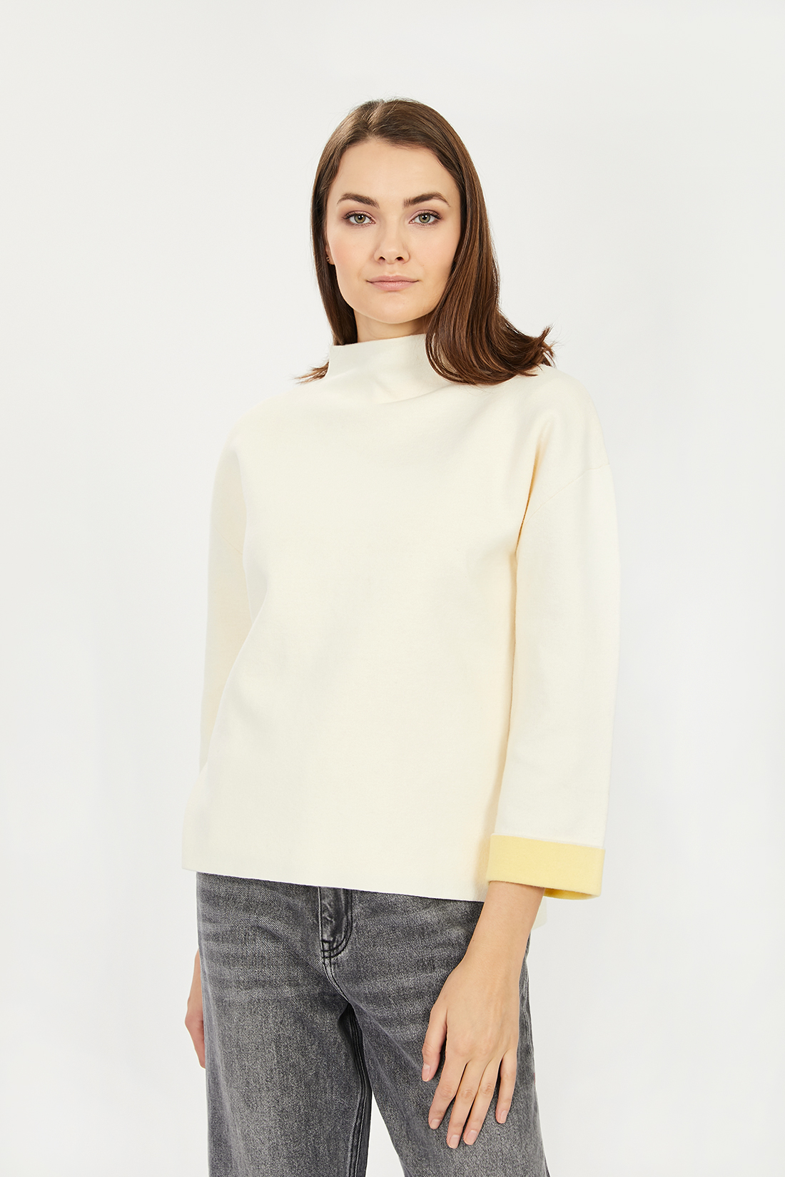 

Джемпер женский Baon B131026 белый S, B131026