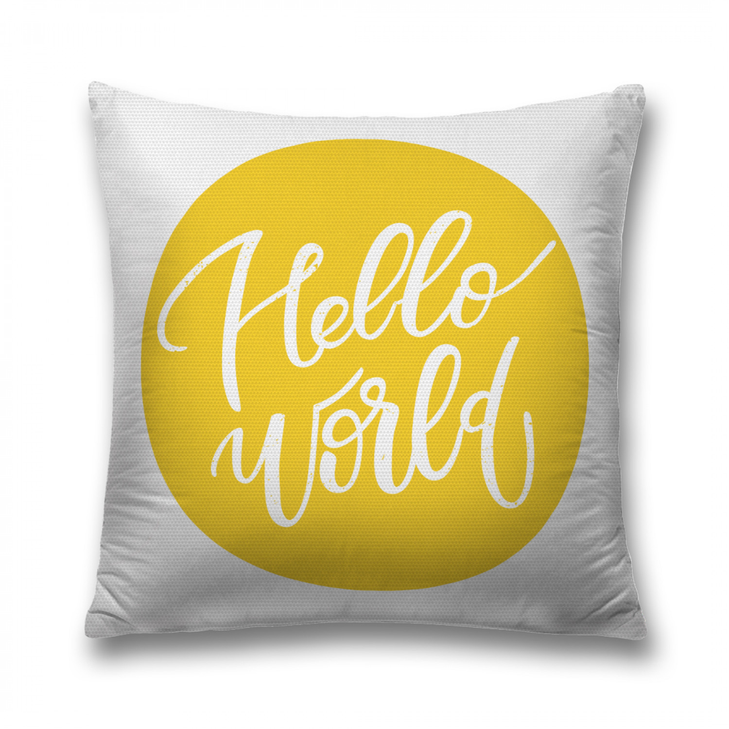 

Наволочка декоративная JoyArty "Приветствие в солнце" на молнии, 45x45 см, Белый, Приветствие в солнце