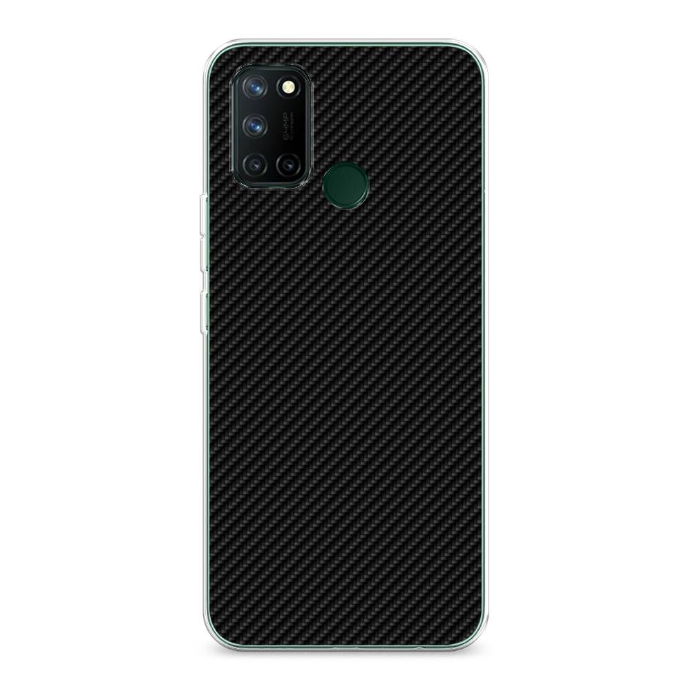 

Силиконовый чехол "Черный карбон" на Realme 7i, 253950-3