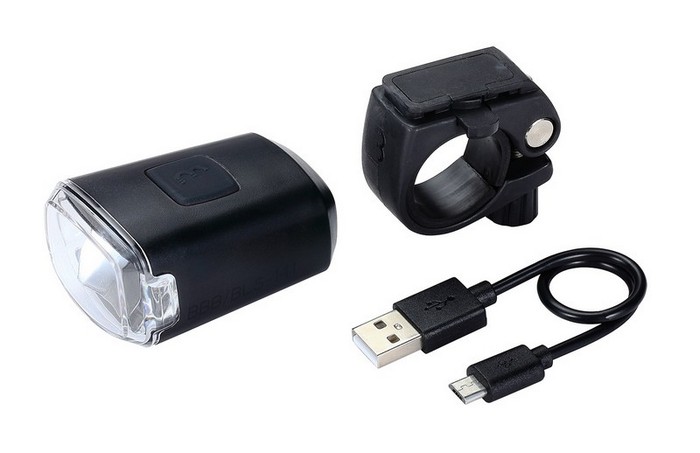 

Фонарь BBB BLS-141 Stud Battery 1000MA black USB передний