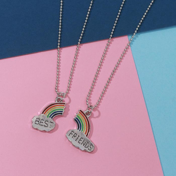 

Комплект колье из бижутерного сплава NoBrand 4689981, эмаль, 4689981
