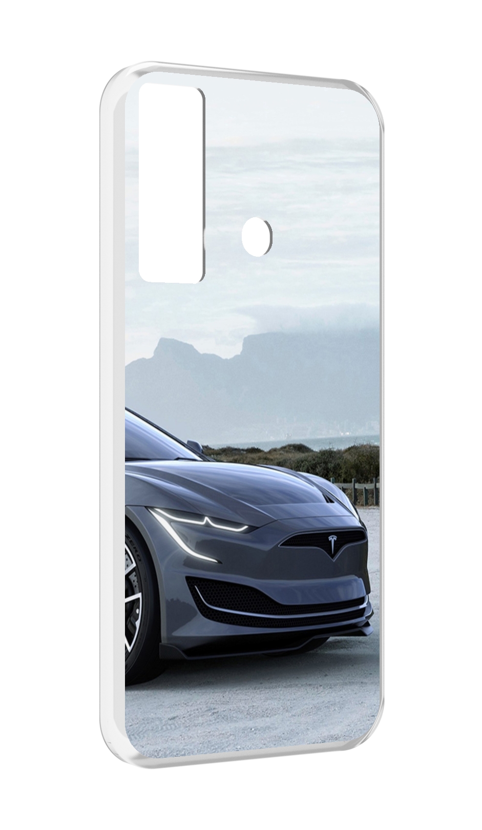 

Чехол MyPads tesla 2 мужской для Tecno Camon 17, Прозрачный, Tocco