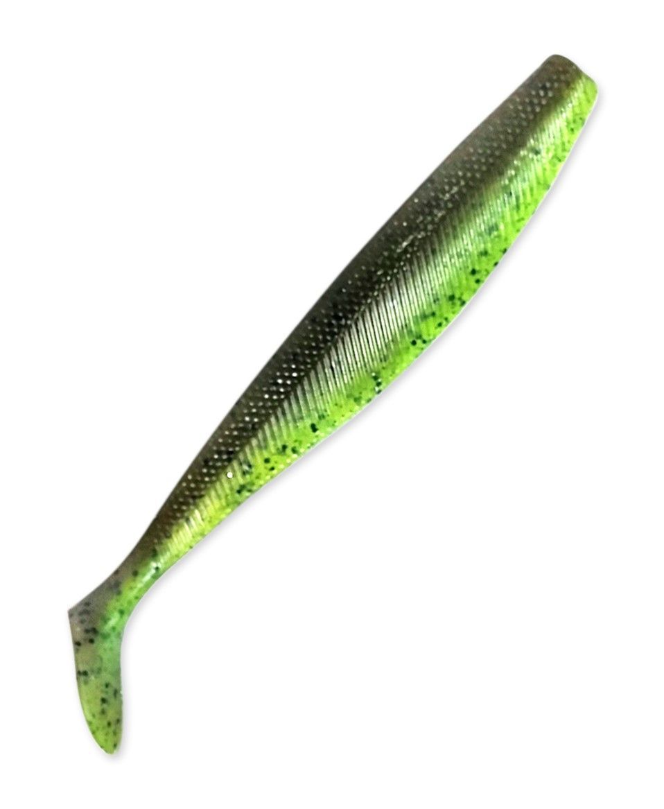 

Силиконовая приманка для рыбалки виброхвост BAT Fiery Tail FYU100 100 mm #363 уп. 4 шт, Черный;зеленый, Fiery Tail