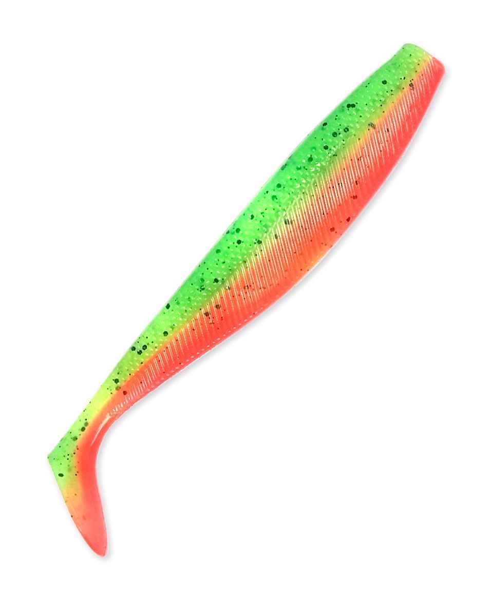 

Силиконовая приманка для рыбалки виброхвост BAT Fiery Tail FYU135 135 mm #313 уп. 3 шт, Зеленый;оранжевый;черный, Fiery Tail