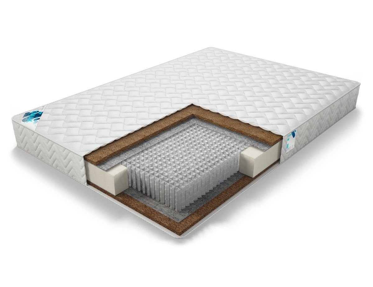 

Матрас DIMAX Микро Хард 200x200, Белый, Микро Хард