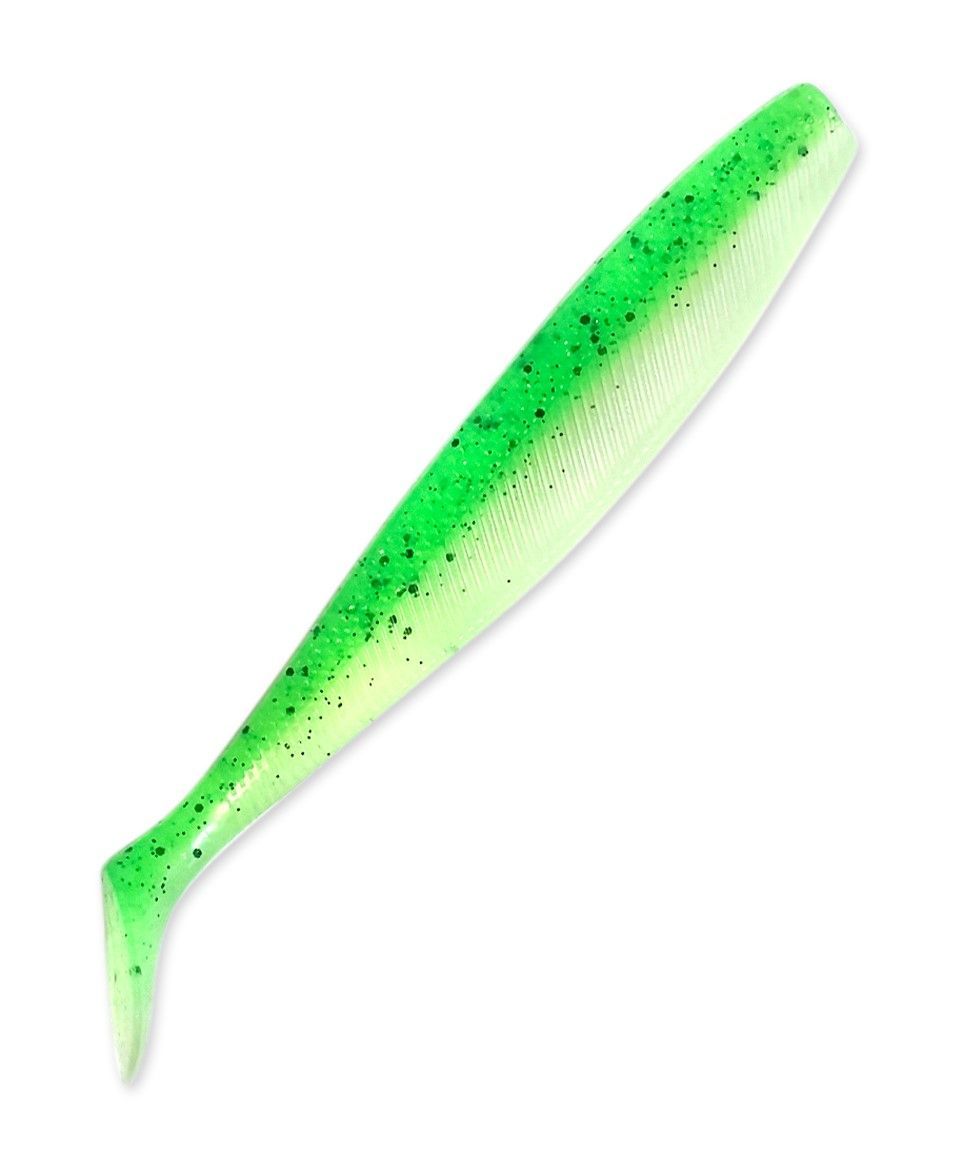 

Силиконовая приманка для рыбалки виброхвост BAT Fiery Tail FYU135 135 mm #369 уп. 3 шт, Зеленый;белый;черный, Fiery Tail