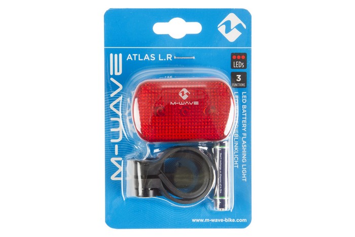 

Фонарь M-Wave Atlas L.R 3 Led 2AAA задний