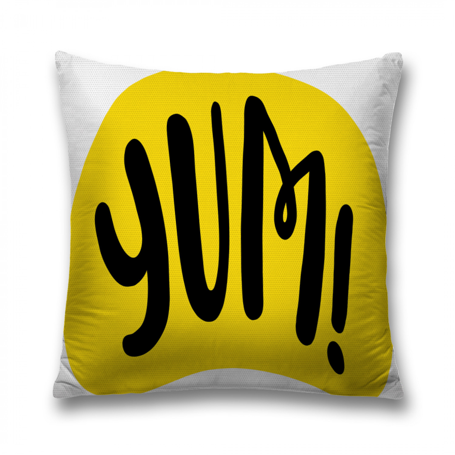 

Наволочка декоративная JoyArty "Возглас голодного" на молнии, 45x45 см, Желтый, Возглас голодного