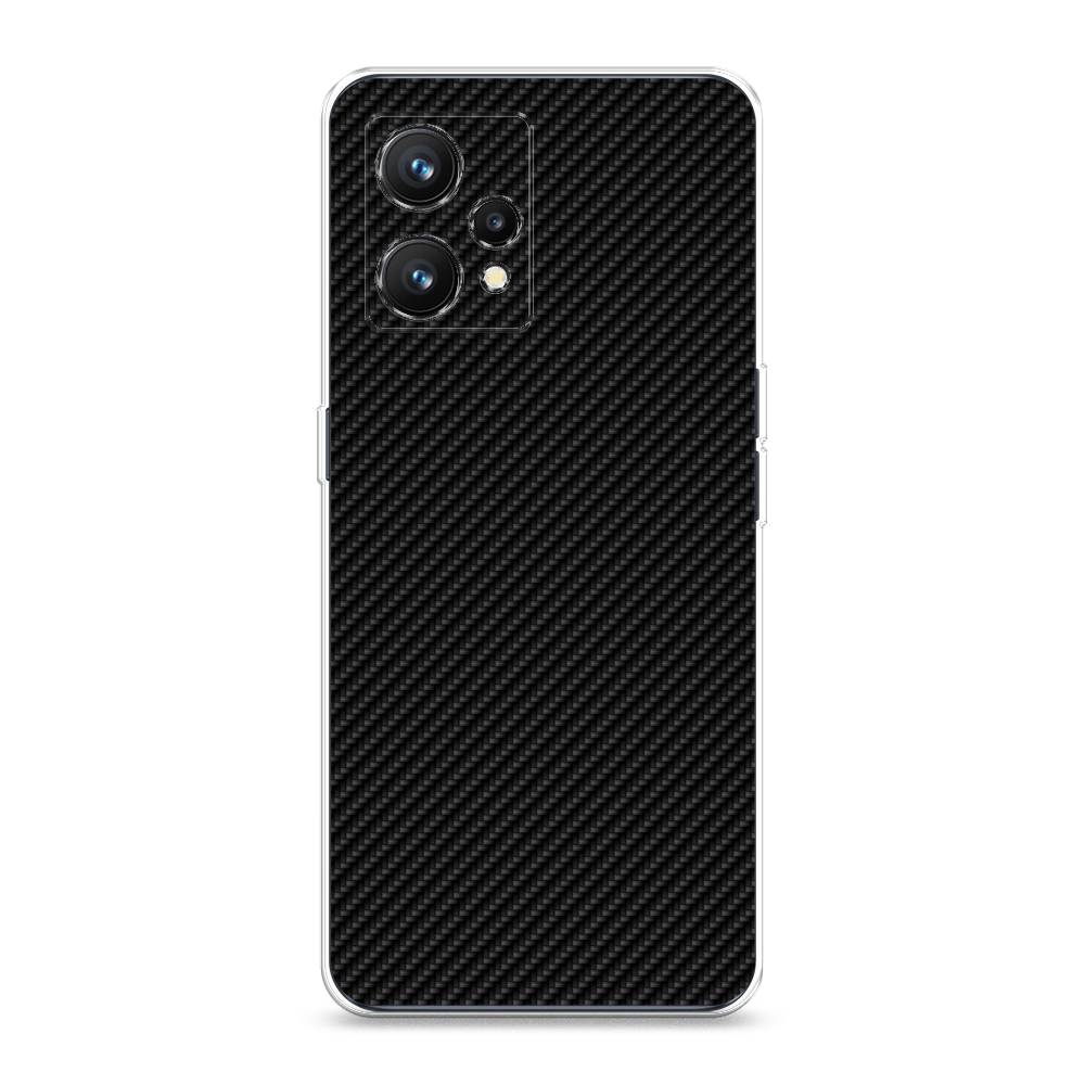 

Силиконовый чехол "Черный карбон" на Realme 9, Разноцветный, 257250-3