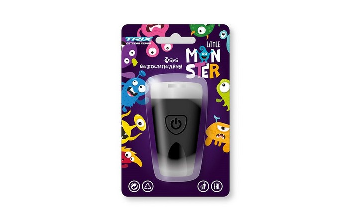 

Фонарь Trix Little Monster передний черный