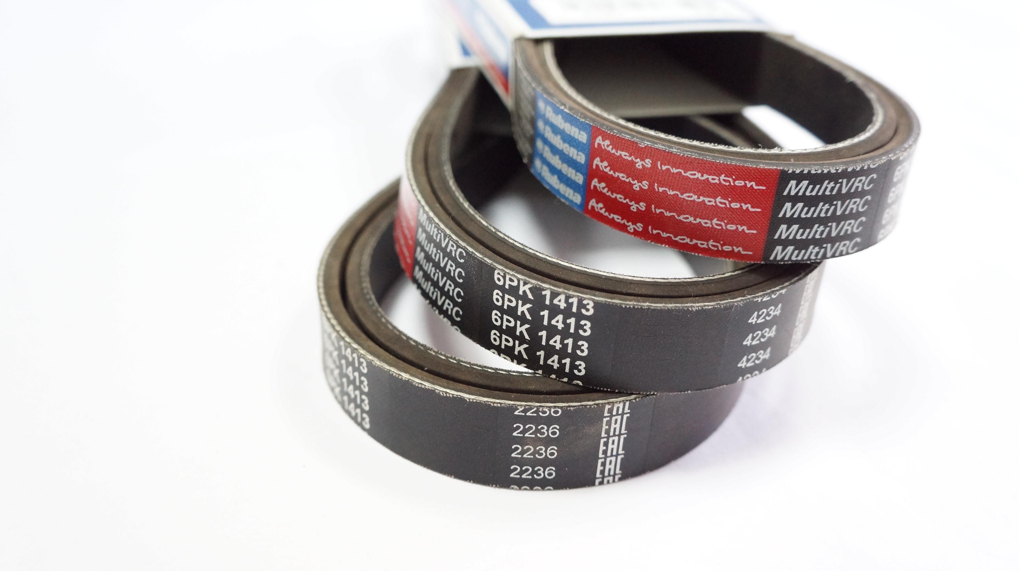 Приводной ремень генератора Rubena Рубена 6РК-1413 Lw 2190₽