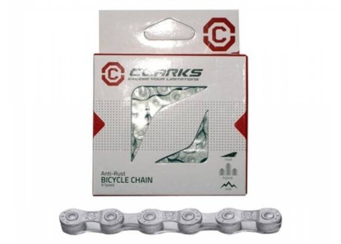 

Цепь Clarks BMX 1СК 112ЗВ. тефлон хром белая