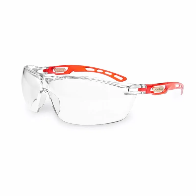 фото Очки защитные, спортивные, строительные, рабочие росомз о58 версус прозрачные, 15830