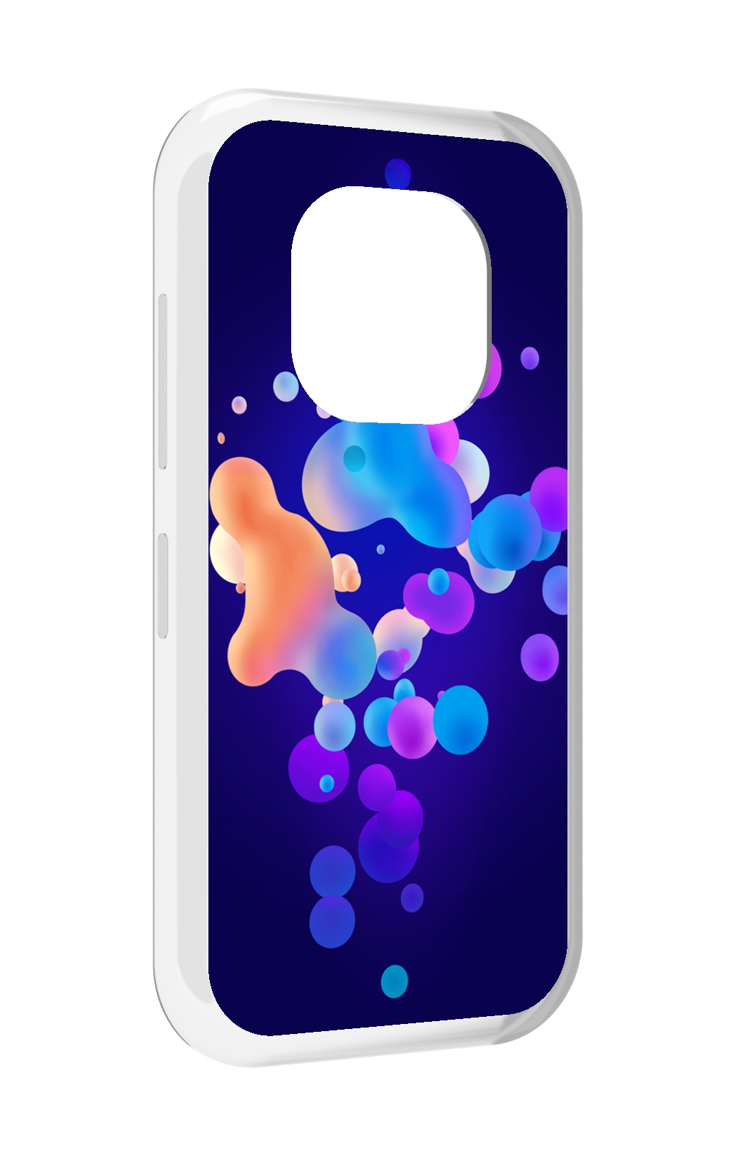 

Чехол MyPads абстрактные-пузырьки для Doogee V20, Прозрачный, Tocco