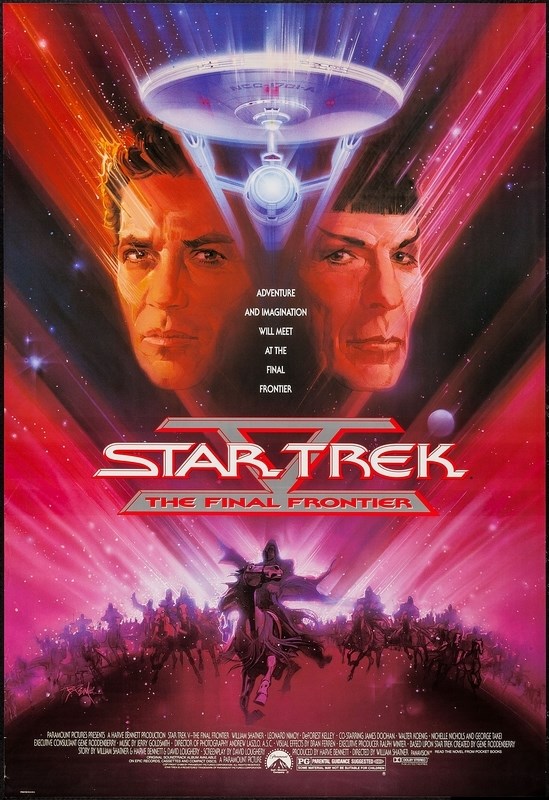 

Постер к фильму "Звездный путь 5: Последний рубеж" (Star Trek V The Final Frontier) 50x70