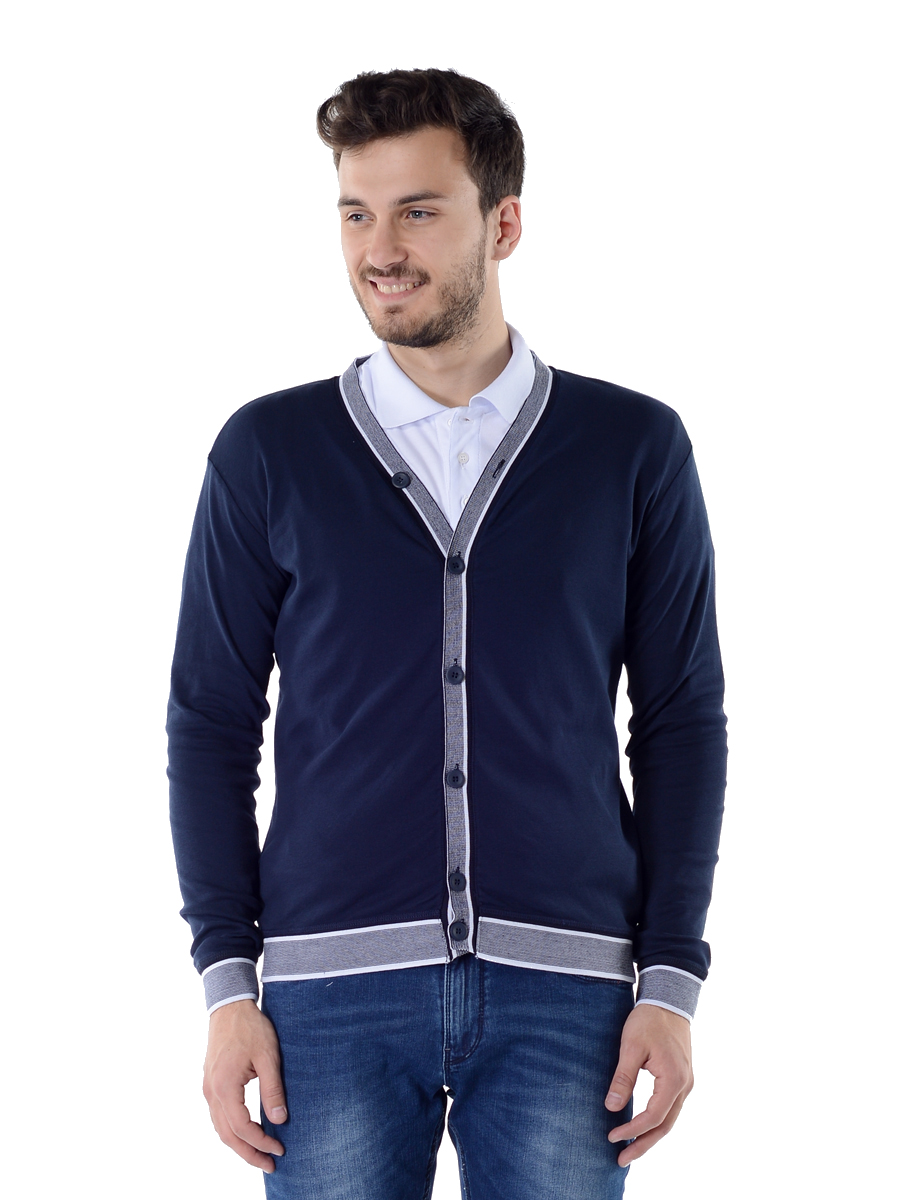 

Кардиган мужской SQ28989 A passion play синий S, SQ28989
