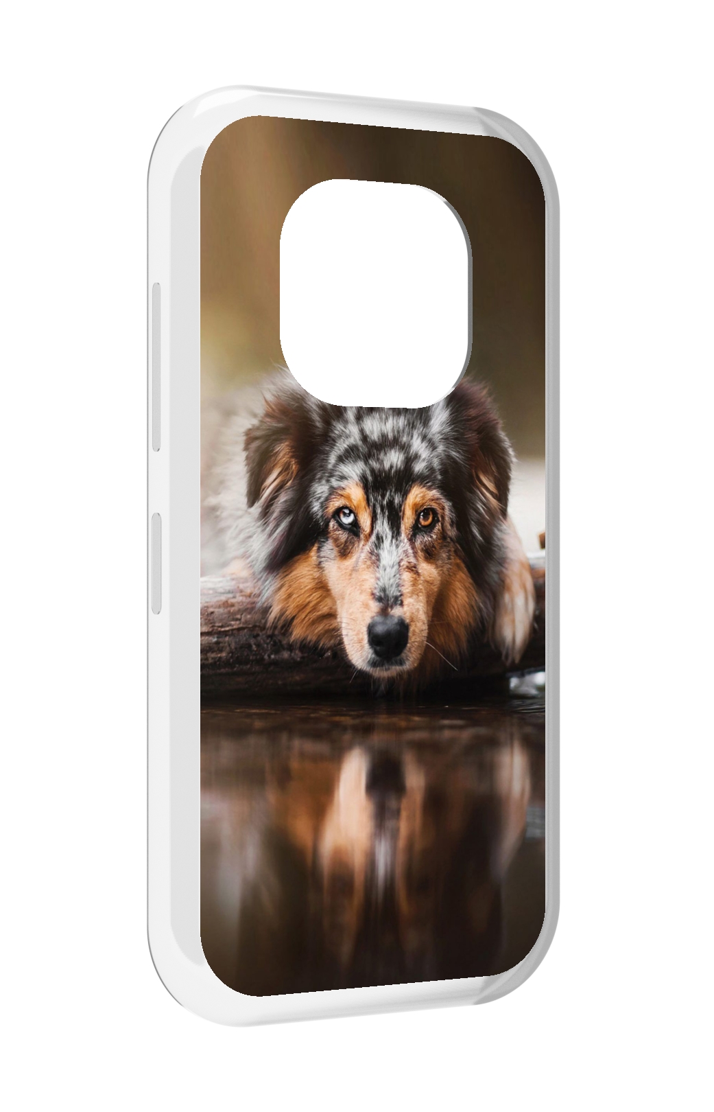 

Чехол MyPads австралииская овчарка для Doogee V20, Прозрачный, Tocco