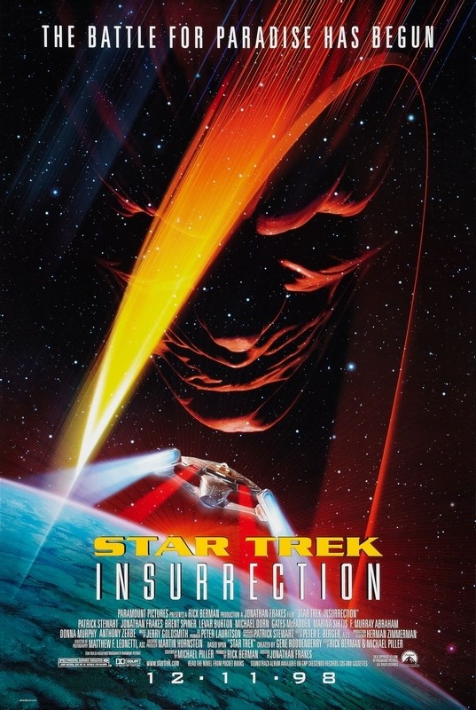 

Постер к фильму "Звездный путь: Восстание" (Star Trek Insurrection) Оригинальный 68,6x101,