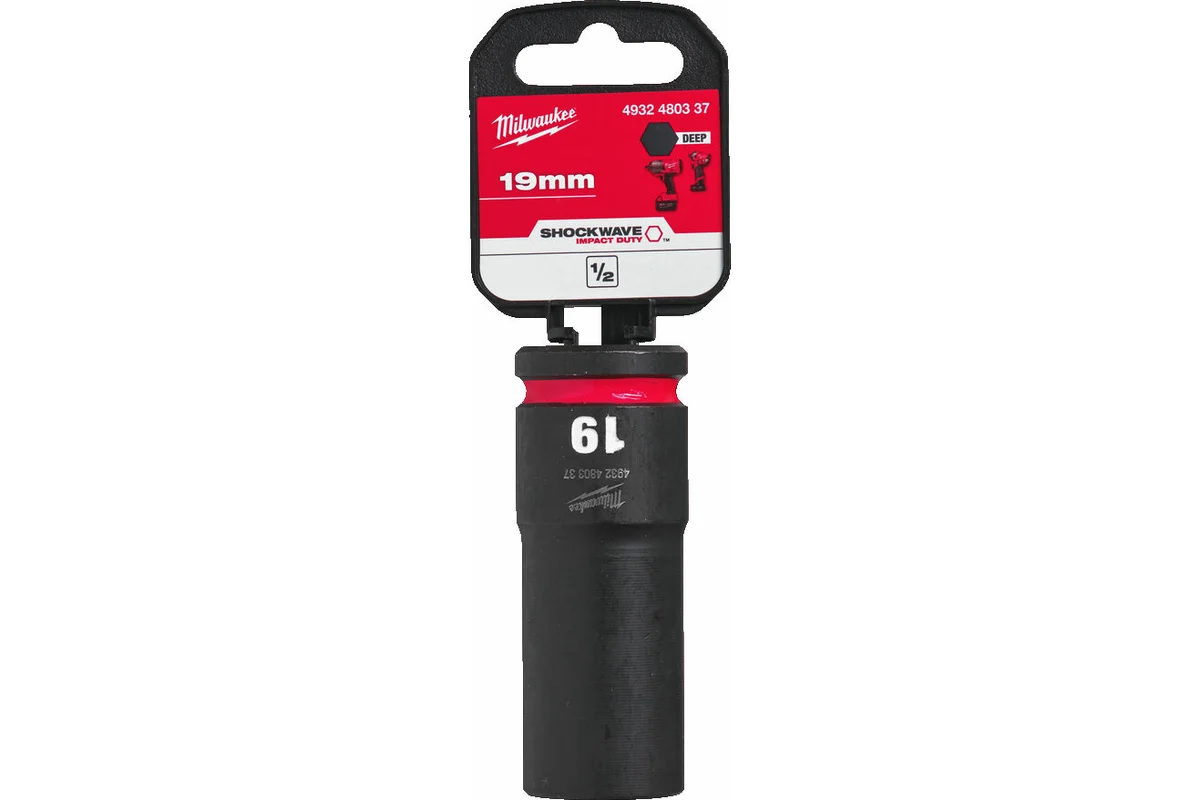 

Головка ShW 1/2 19 мм, удлиненная (1 шт) (замена для 4932352855), Hex socket ShW 1/2 deep 19mm-1pc