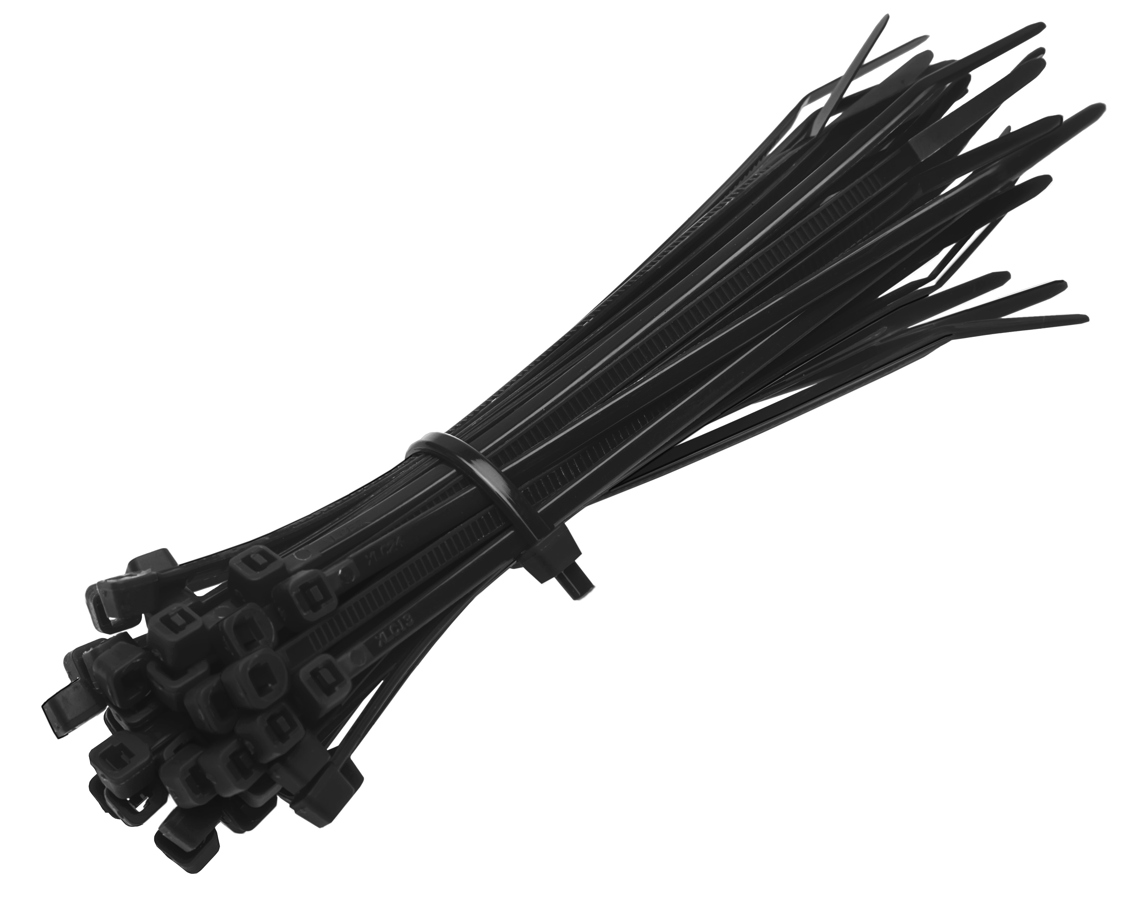 Хомут-стяжка Duwi кабельный черный 200 х 2,5 мм 100 шт